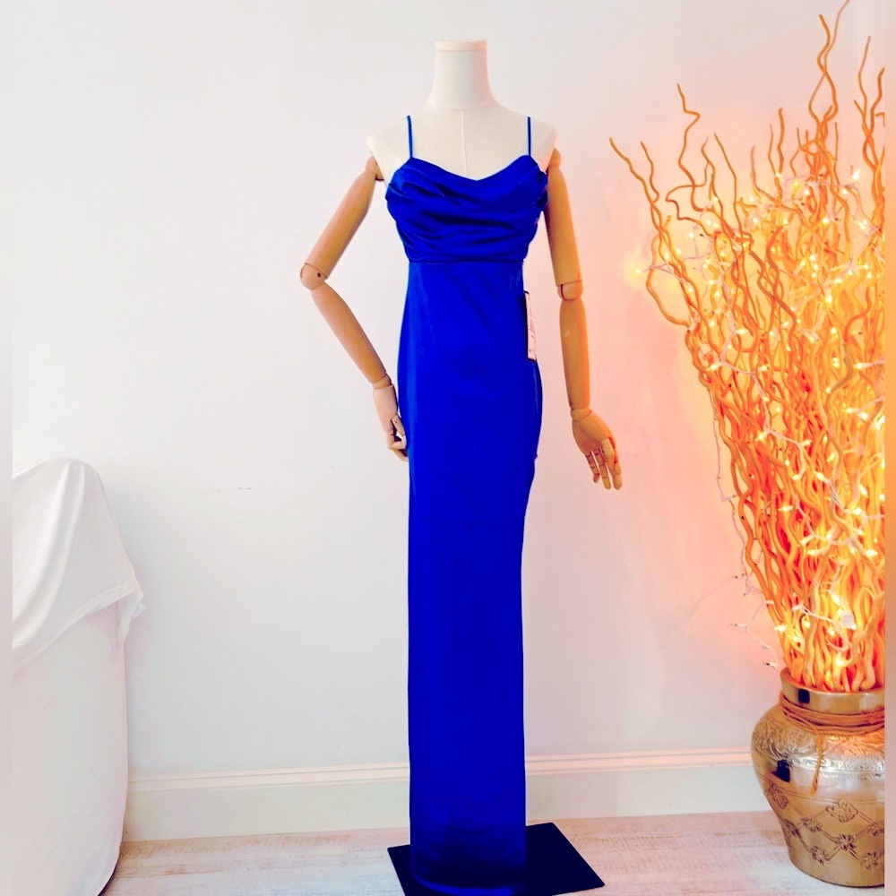 NWT BEAUTIFUL ROYAL BLUE DRESS 🦋